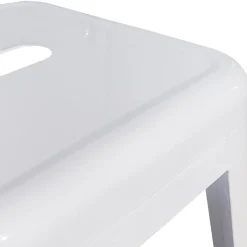 Barhocker Metall METALLIX 2er Set weiss