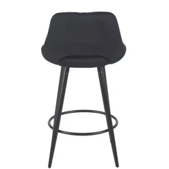 Barhocker Samt GORDON 2er Set anthrazit | GONSER.CH