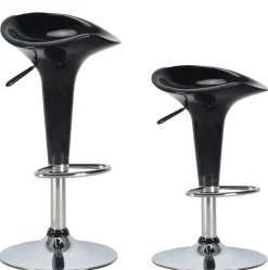 Barhocker STELLA 2er Set schwarz | GONSER.CH