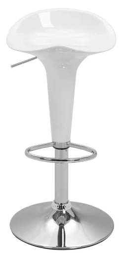 Barhocker STELLA 2er Set weiss