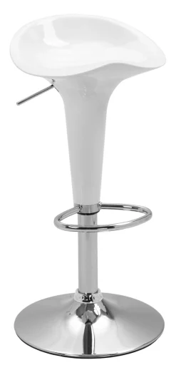 Barhocker STELLA 2er Set weiss
