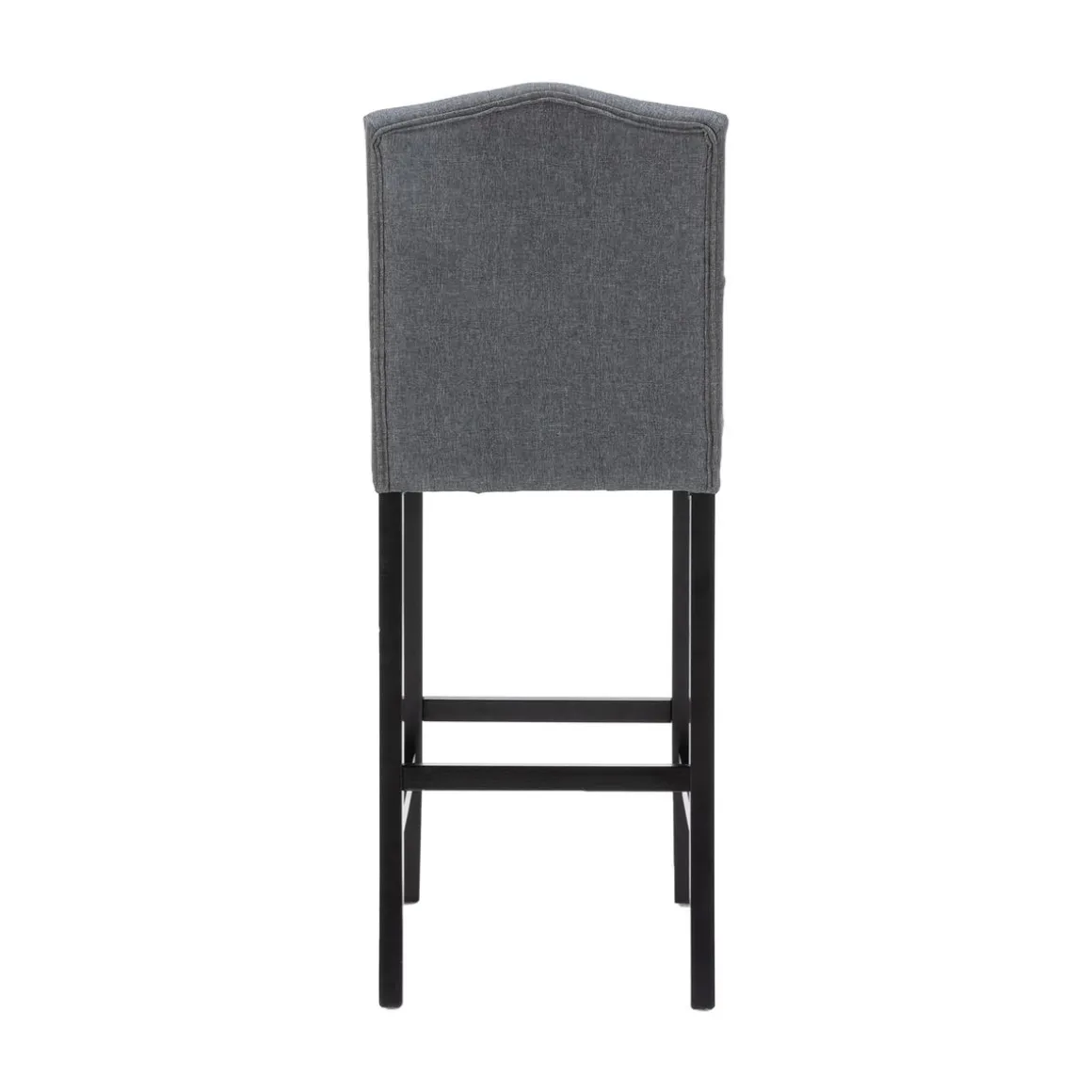 Barhocker WADE 2er Set anthrazit/schwarz