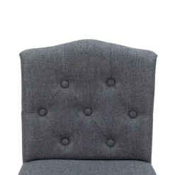 Barhocker WADE 2er Set anthrazit/schwarz