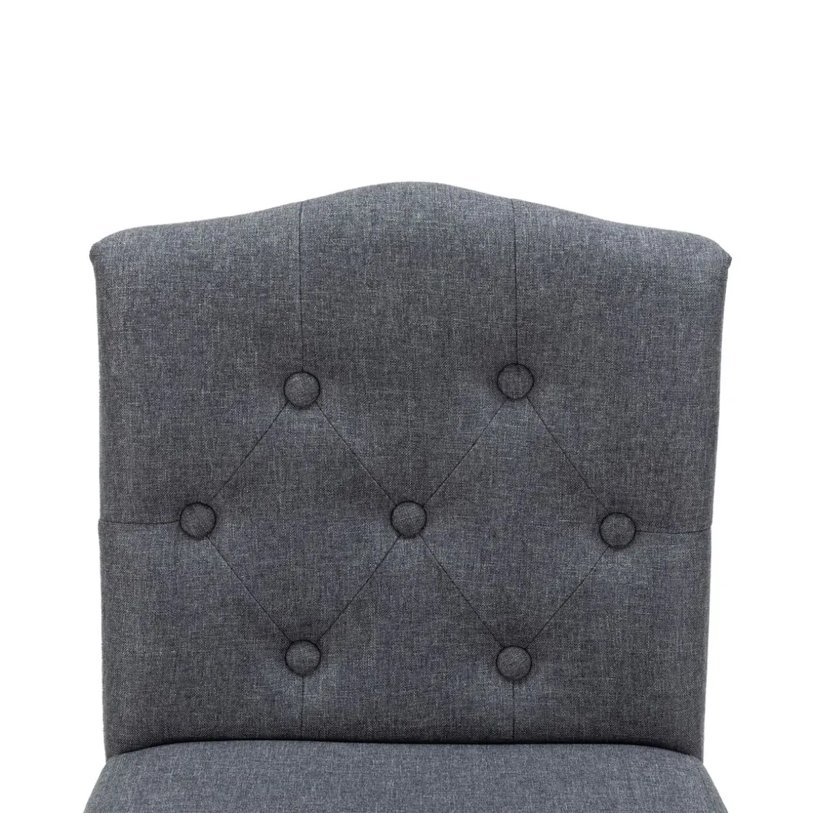 Barhocker WADE 2er Set anthrazit/schwarz