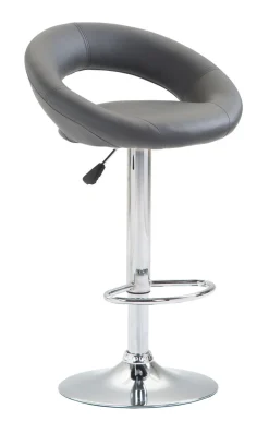 Barhocker WANDA 2er Set anthrazit