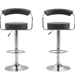 Barhocker WENDY 2er Set anthrazit | GONSER.CH