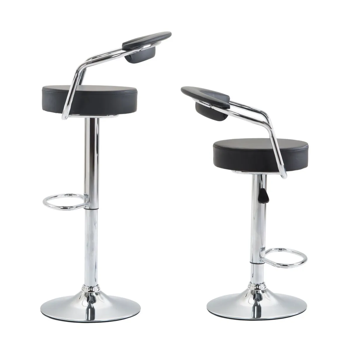 Barhocker WENDY 2er Set schwarz | GONSER.CH