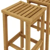 Barstuhl Holz ALHAMBRA 2er Set
