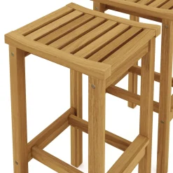 Barstuhl Holz ALHAMBRA 2er Set