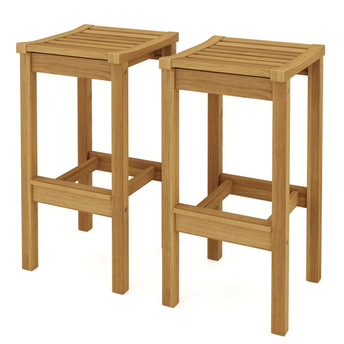 Barstuhl Holz ALHAMBRA 2er Set
