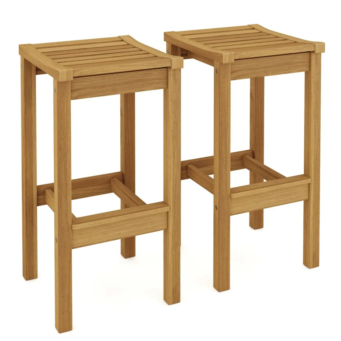 Barstuhl Holz ALHAMBRA 2er Set