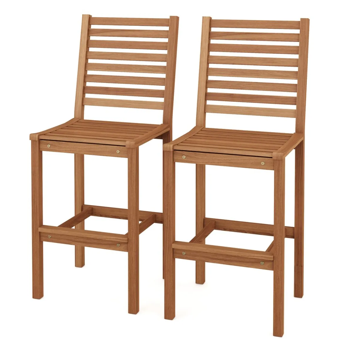 Barstuhl Holz CANELA 2er Set