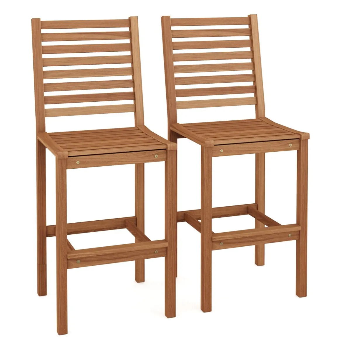 Barstuhl Holz CANELA 2er Set