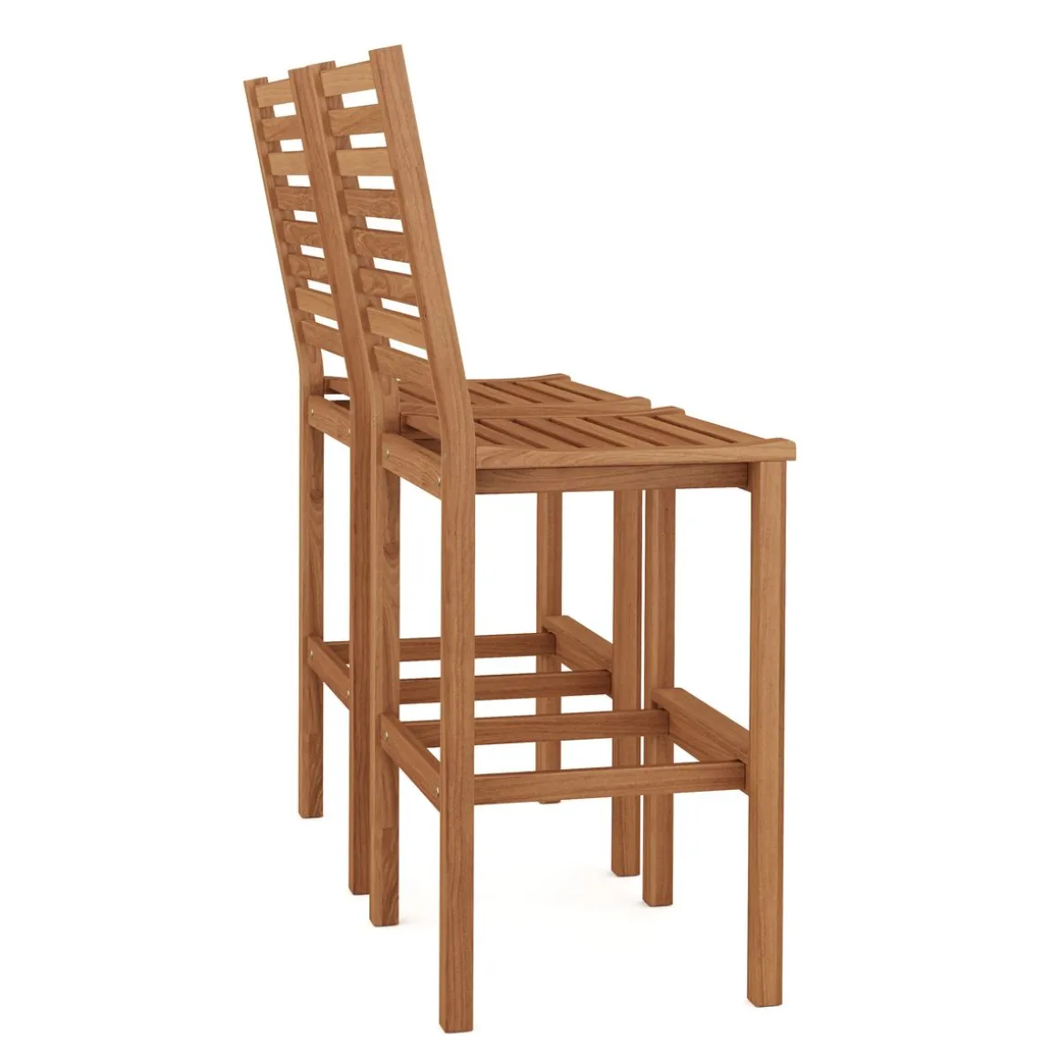 Barstuhl Holz CANELA 2er Set