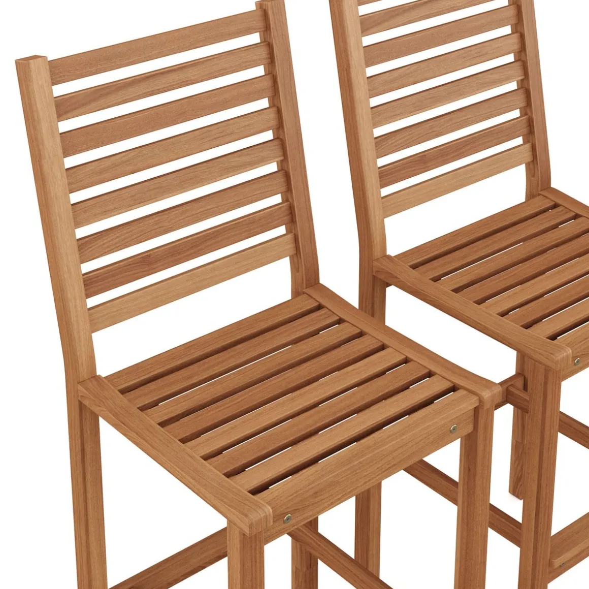 Barstuhl Holz CANELA 2er Set