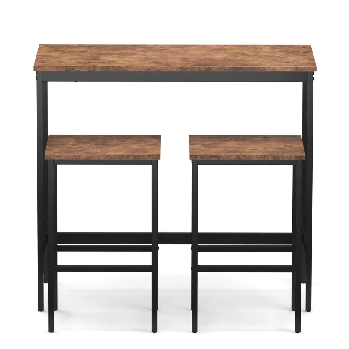 Bartisch mit Barhocker Set Vintage BONITA 100 x 40 x 90 cm | GONSER.CH