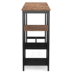 Bartisch mit Regal Vintage BONITA 110 x 40 x 90 cm