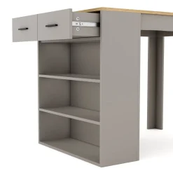 Bartisch MORRISON 100 x 67 x 77 cm natur/anthrazit
