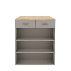 Bartisch MORRISON 100 x 67 x 77 cm natur/anthrazit