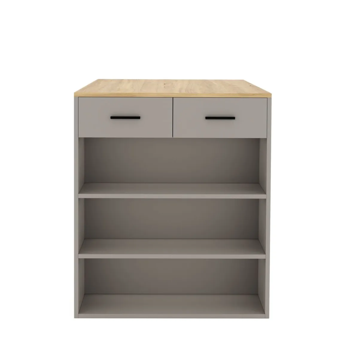 Bartisch MORRISON 100 x 67 x 77 cm natur/anthrazit