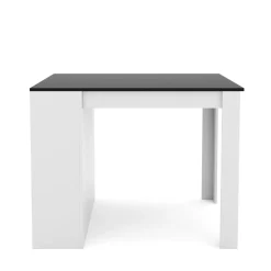 Bartisch MORRISON 100 x 67 x 77 cm weiss/anthrazit