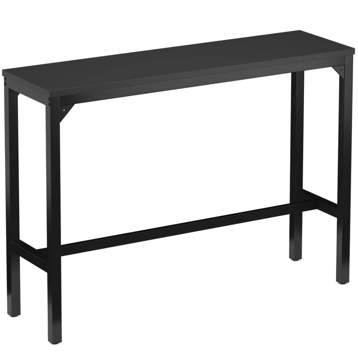 Bartisch PIETRO 140 x 40 x 100 cm schwarz