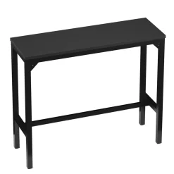Bartisch PIETRO 120 x 40 x 100 cm schwarz
