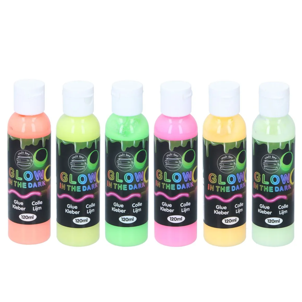 Bastelkleber leuchtend 120 ml