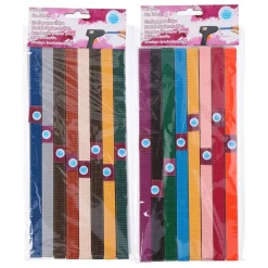 Bastelpapier Streifen Set 26 cm 40-teilig bunt