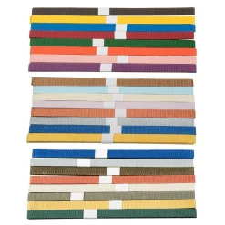 Bastelpapier Streifen Set 26 cm 40-teilig bunt