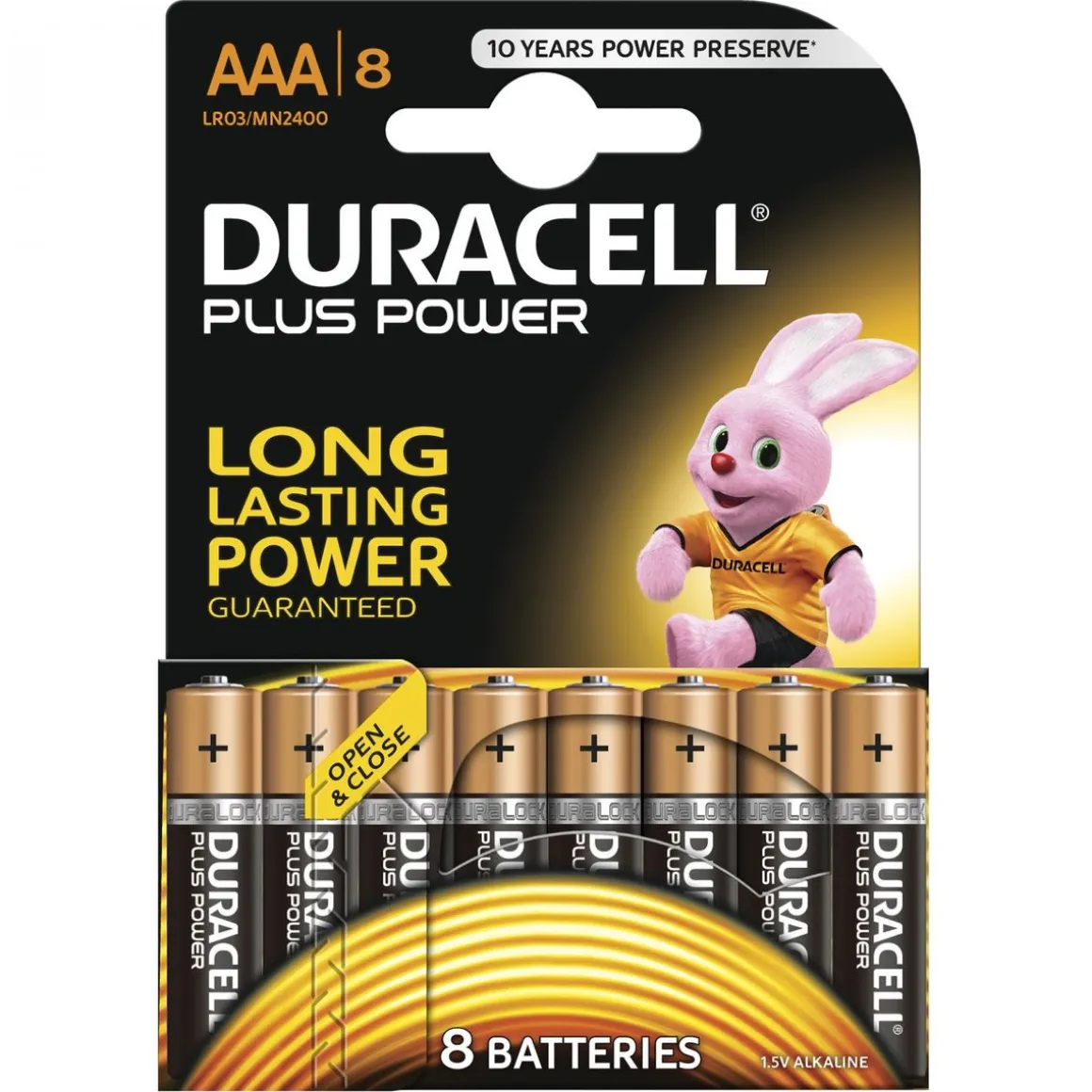 Batterie AAA DURACELL Plus Power 8 Stk.