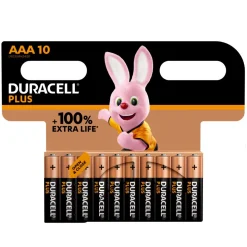 Batterie AAA DURACELL Plus Power 10 Stk.