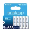 Batterie AAA Panasonic eneloop Recharge 800 mAh 8 Stk.