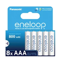 Batterie AAA Panasonic eneloop Recharge 800 mAh 8 Stk.