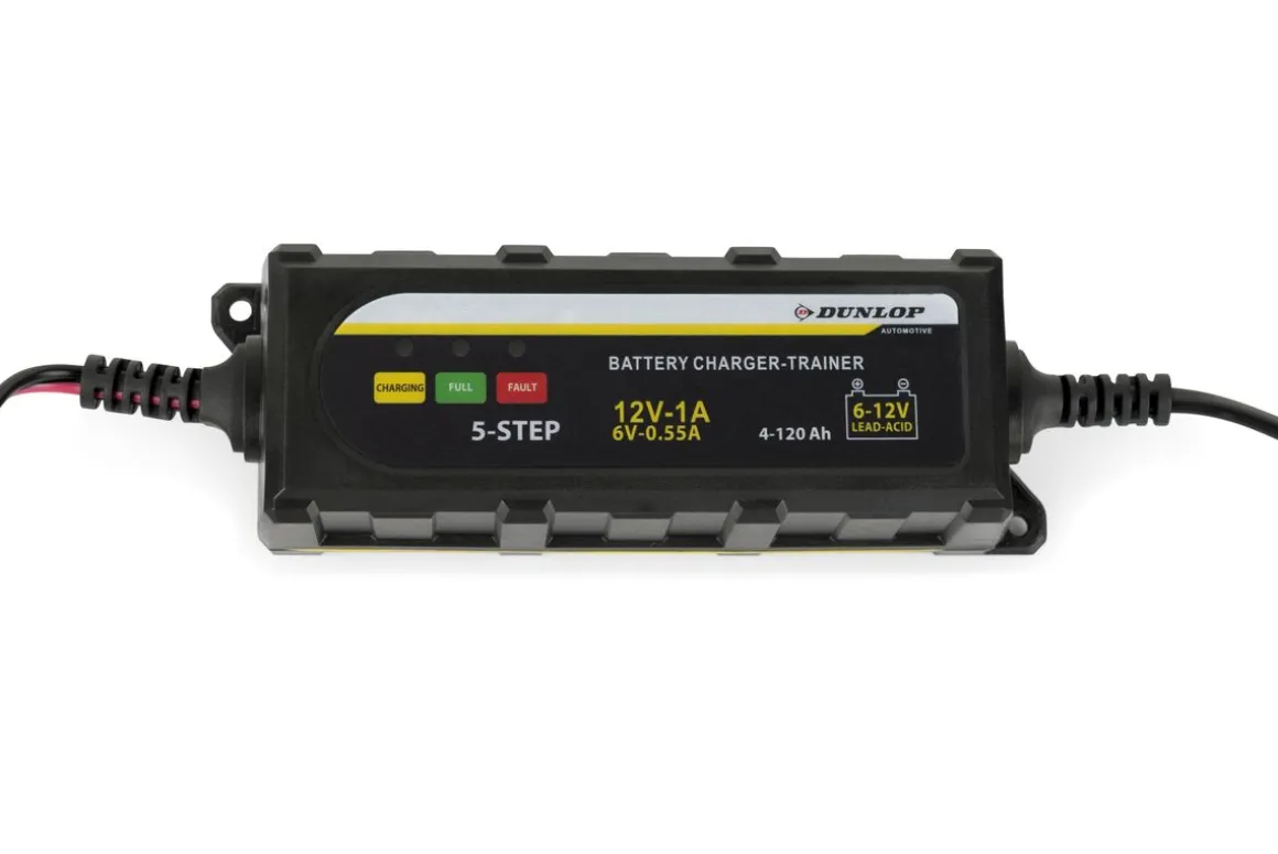 Batterieladegerät DUNLOP 6/12 V 1A