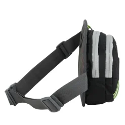 Bauchtasche AQUARUN mit Flaschenhalter schwarz/grau