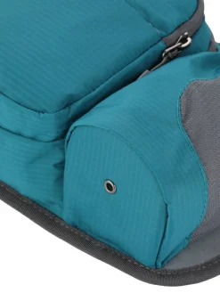 Bauchtasche AQUARUN mit Flaschenhalter türkis/grau
