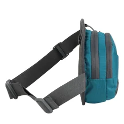 Bauchtasche AQUARUN mit Flaschenhalter türkis/grau