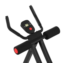 Bauchtrainer AB Trainer mit Curved-Schiene schwarz