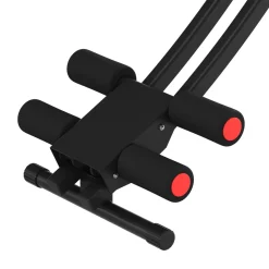 Bauchtrainer AB Trainer mit Curved-Schiene schwarz