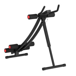 Bauchtrainer AB Trainer mit Curved-Schiene schwarz