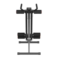 Bauchtrainer AB Trainer mit Curved-Schiene schwarz