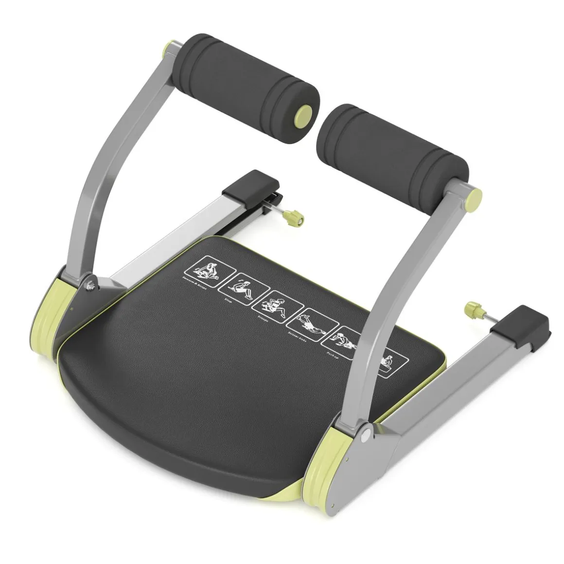 Bauchtrainer AB Trainer OLYMPUS schwarz/silber