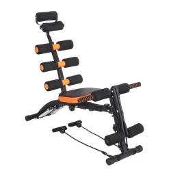 Bauchtrainer mit elastischen Bändern
