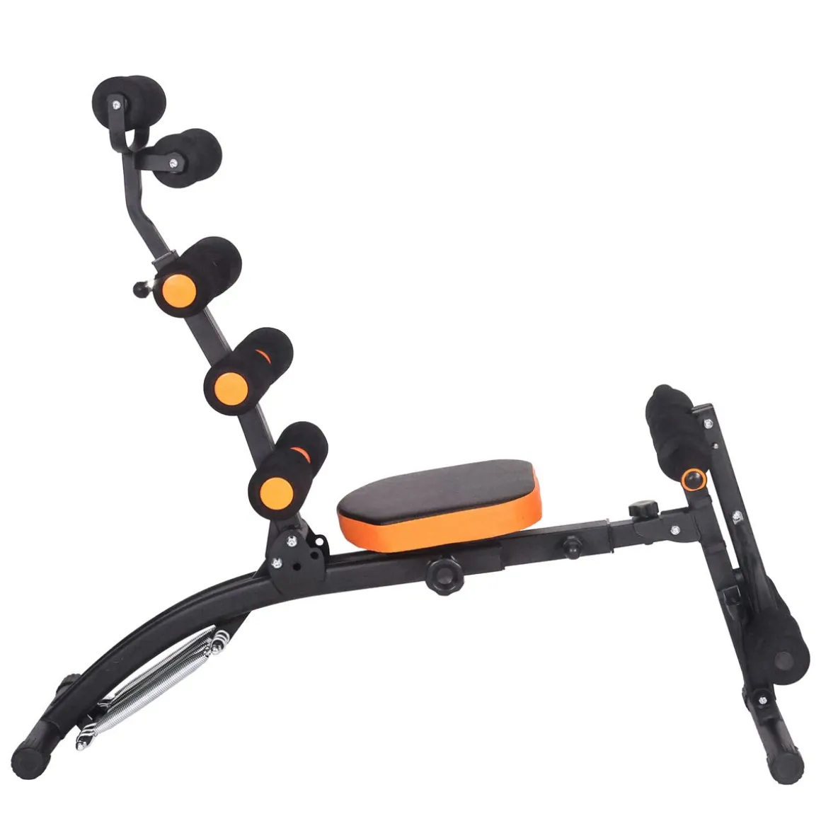Bauchtrainer mit elastischen Bändern