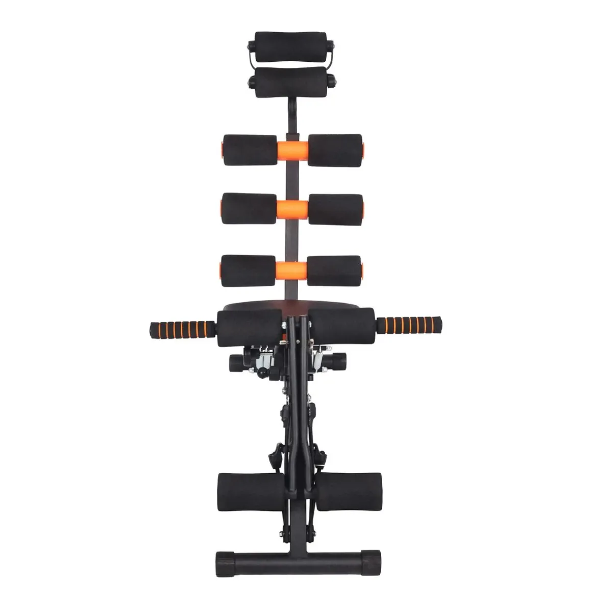 Bauchtrainer mit elastischen Bändern
