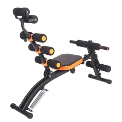 Bauchtrainer mit elastischen Bändern