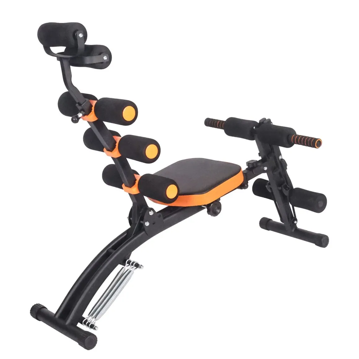 Bauchtrainer mit elastischen Bändern