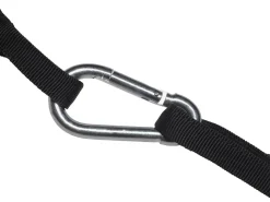 Bauchtrainingsgurt Set 4-teilig schwarz