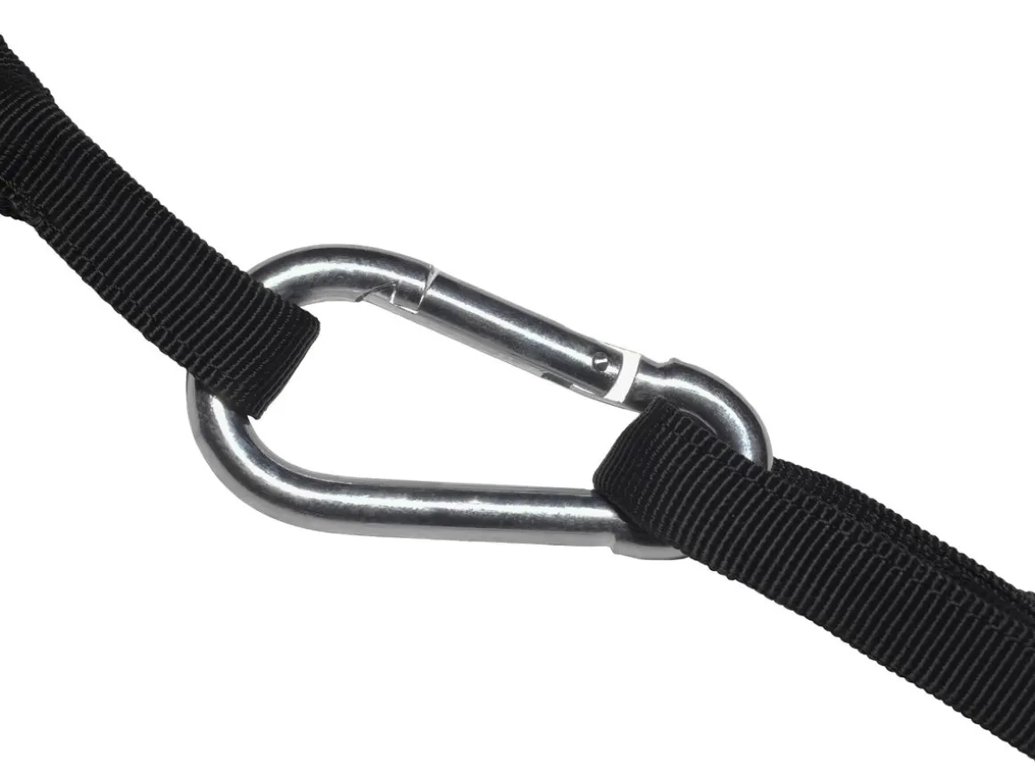 Bauchtrainingsgurt Set 4-teilig schwarz
